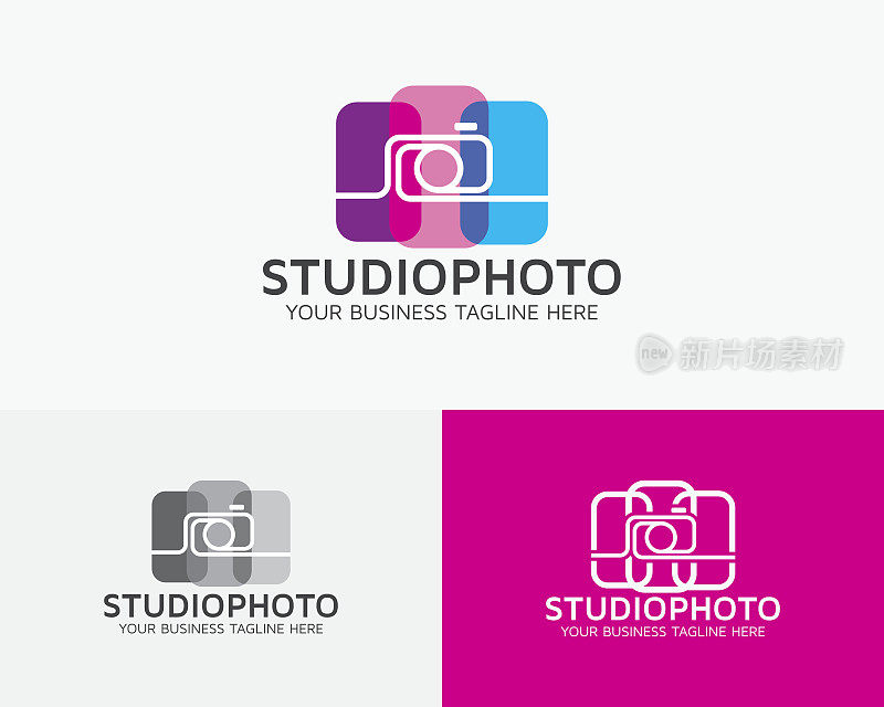 Studio Photo Vector Logo